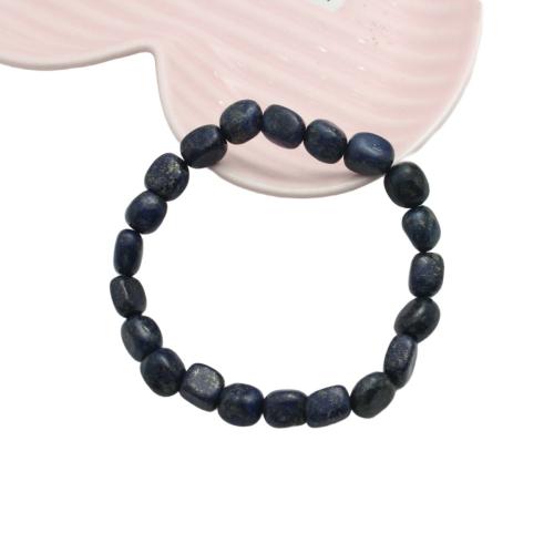 Lapislazuli Armband, Modeschmuck & unisex, beads size 8-10mm, Länge:ca. 18 cm, verkauft von PC[
