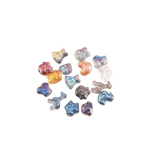 Perles de verre de miracle, Placage, DIY & styles différents pour le choix, Vendu par PC[