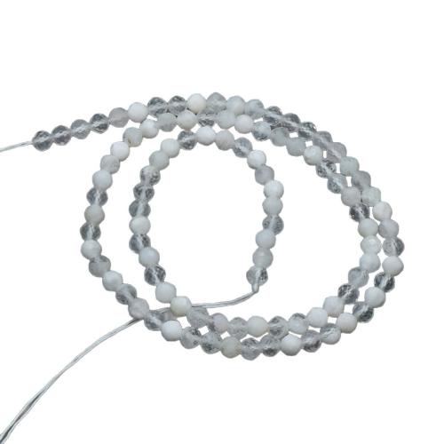Phantom Quartz Beads, Round, DIY & faceted 