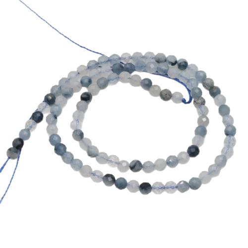 Aquamarine Beads, Round, DIY & faceted 