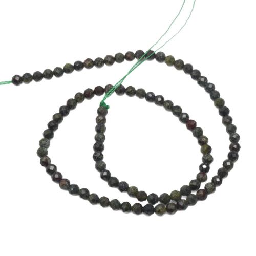 Single Gemstone Beads, Dragon Blood stone, Round, DIY & faceted 