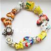 Porcelain Bracelets, Chinese Zodiac, with Mideast rhinestone, 7.8 Inch .8 Inch 