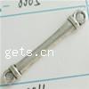 Zinc Alloy Connector Bar, Tube, plated nickel & cadmium free 