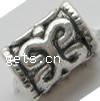 Zinc Alloy Tube Beads nickel, lead & cadmium free Approx 2mm 