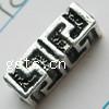 Zinc Alloy Tube Beads nickel, lead & cadmium free 