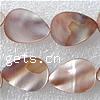 Perles de coquillage rose naturel, coquille rose, larme Environ 15 pouce, Environ Vendu par brin