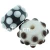 Handmade Lampwork Beads, Rondelle, 14x8mm, Sold by PC