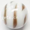 Handmade Lampwork Beads, Round, 17mm 