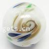 Handmade Lampwork Beads, Round, 17mm 