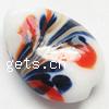 Handmade Lampwork Beads, Teardrop 