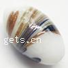 Handmade Lampwork Beads, Oval 