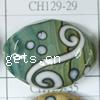 Acrylic Cabochons, Flat Oval, 23x32mm, 200PCs/Bag, Sold By Bag