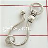 Zinc Alloy Hook and Eye Clasp, plated 