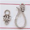 Zinc Alloy Hook and Eye Clasp nickel, lead & cadmium free 