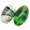 Handmade Lampwork Beads, Oval 