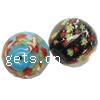 Handmade Lampwork Beads, Round, 18mm 