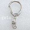 Zinc Alloy Key Clasp, plated 