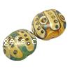 Handmade Lampwork Beads, Flat round, 20x18x10mm, Sold by PC