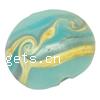 Handmade Lampwork Beads,Flat round,20x18x10mm,Sold per PC