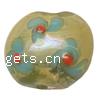 Handmade Lampwork Beads,Flat round,20X18X11mm,Sold per PC