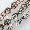 Zinc Alloy Handmade Chain nickel, lead & cadmium free 7mm 