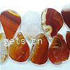 Ice QUARTZ AGATE Beads, Nuggets, 25-37mm, Sold per  Strand