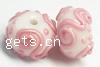 Handmade Lampwork Beads,Rondelle,14X9mm,Sold per PC