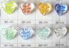 Handmade Lampwork Beads, Heart 