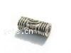 Zinc Alloy Spacer Beads, Round Tube, plated nickel, lead & cadmium free Approx 1-2mm 