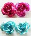 Aluminum Flower Beads 6mm, Approx [