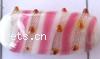 Handmade Lampwork Beads, Rectangle 