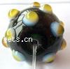 Handmade Lampwork Beads, Rondelle 