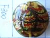 Handmade Lampwork Beads,Flat round Sold per PC