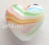 Handmade Lampwork Beads,Heart 