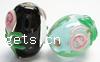 Handmade Lampwork Beads, Oval 