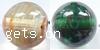 Handmade Lampwork Beads, Round, 14mm 