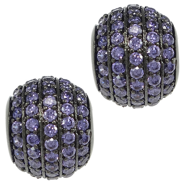 10:plumbum black with purple CZ