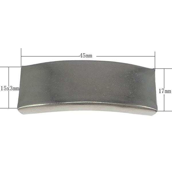 45x17x6mm, Hole:15x3mm