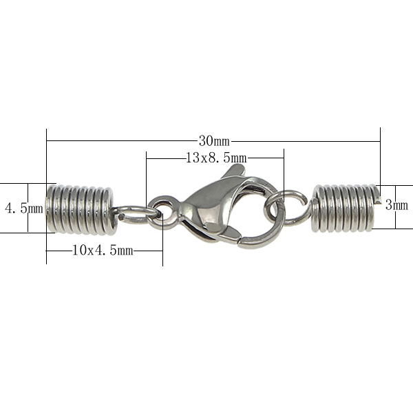 4:30x4.5mm, 10x4.5mm, 13x8.5x4mm, Hole:3mm