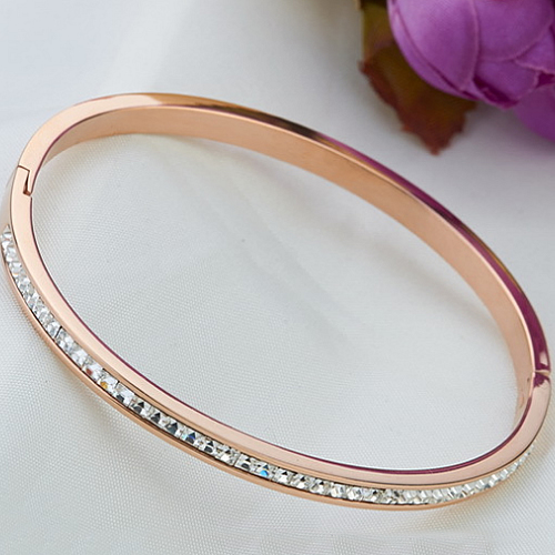 3:rose gold color plated