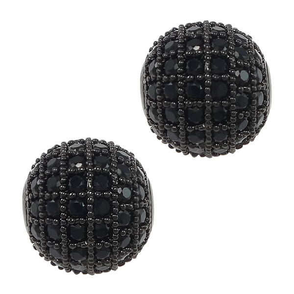 22:plumbum black plated with black CZ