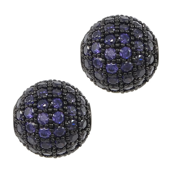 25:plumbum black with purple CZ