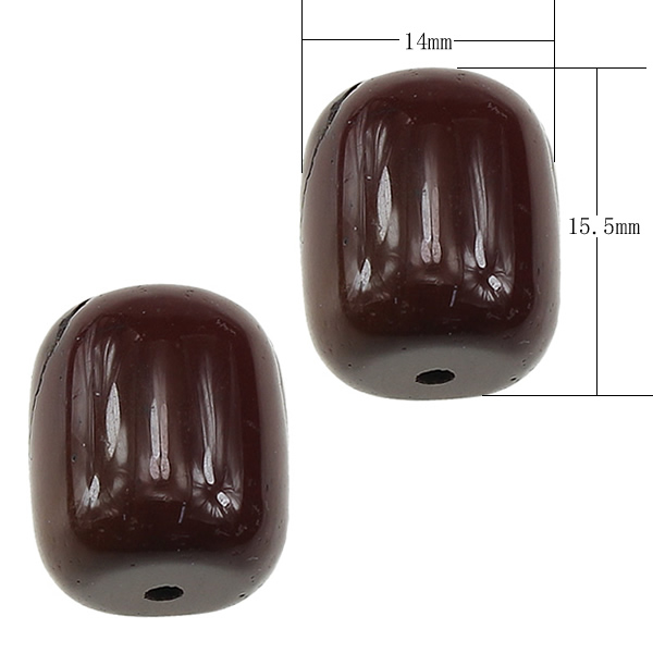 14x15.5mm, Hole:2mm