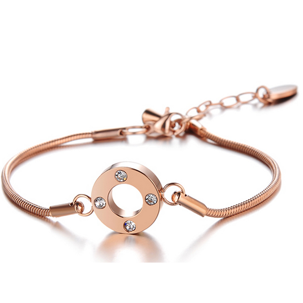  rose gold color plated