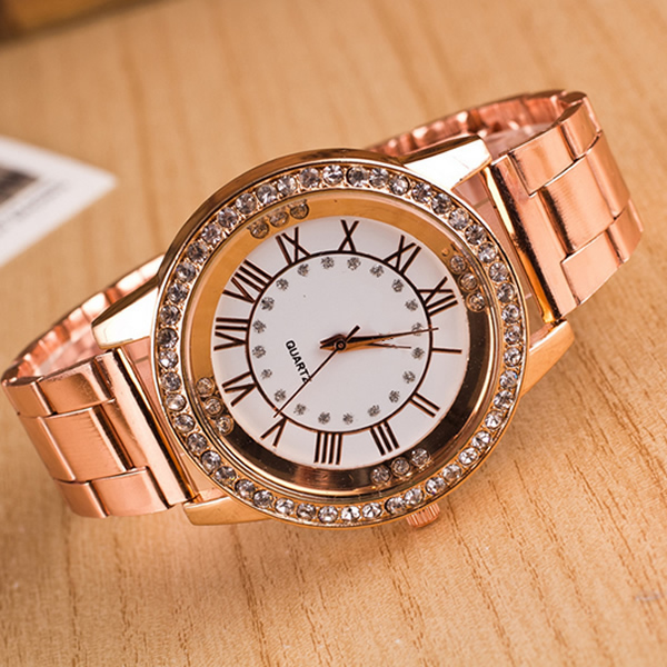 1:rose gold color plated