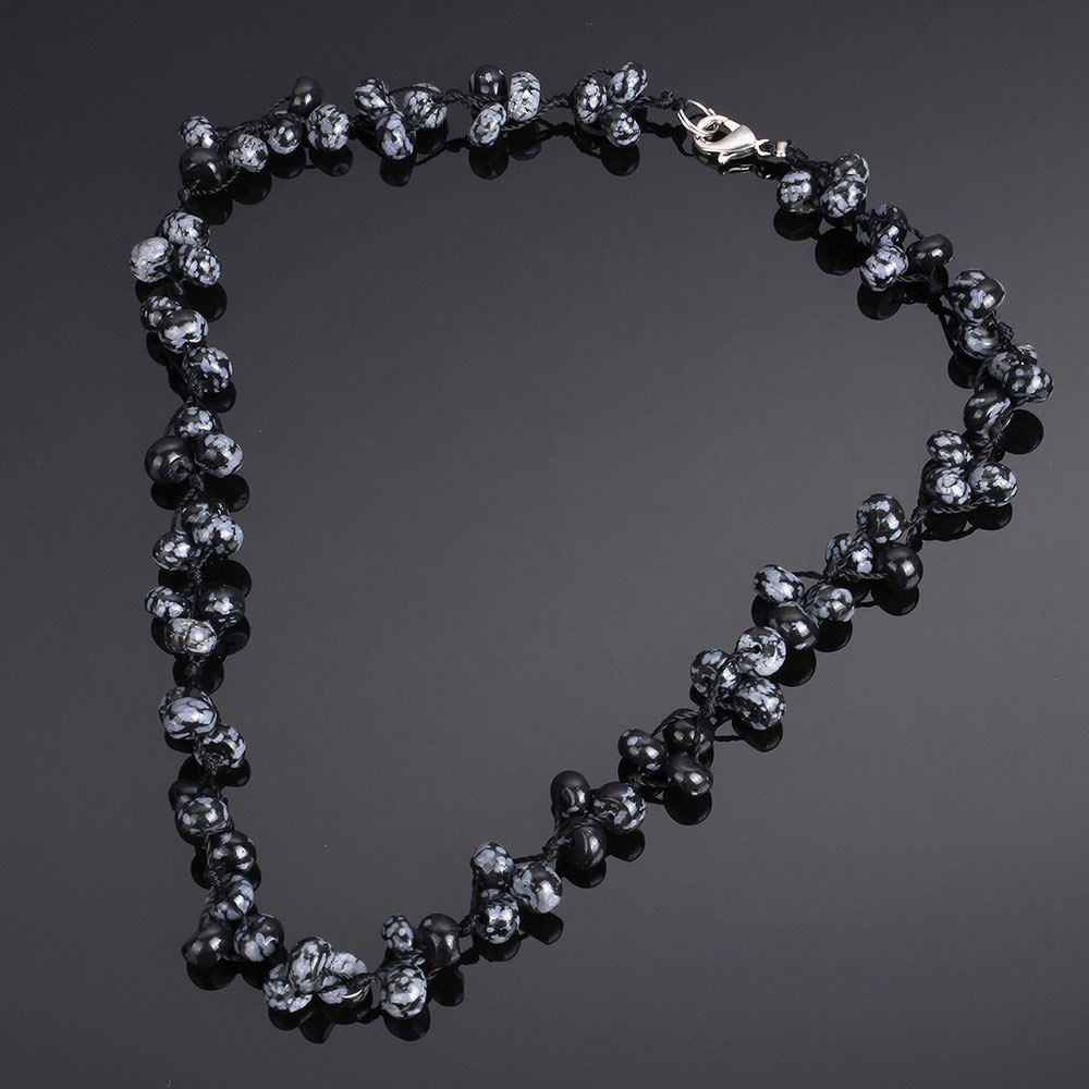 7 snowflake obsidian