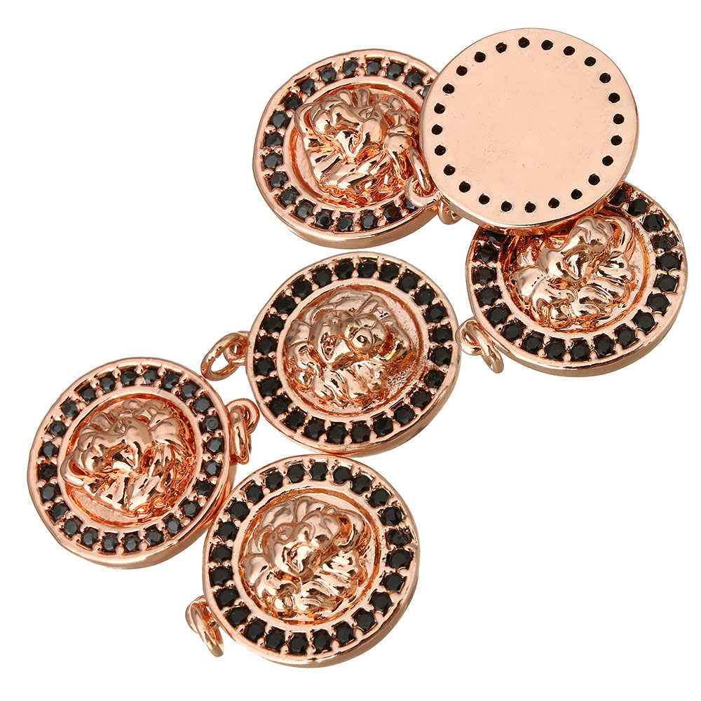  real rose gold plated