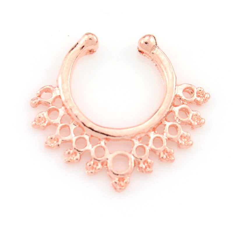 3:rose gold color plated