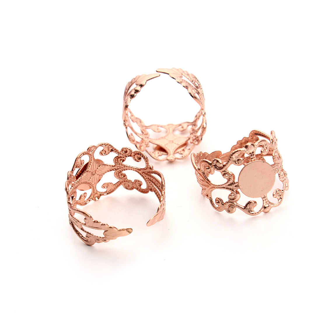 4:rose gold color plated