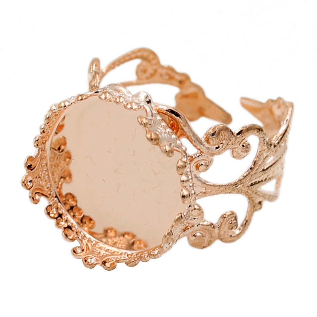 4:rose gold color plated